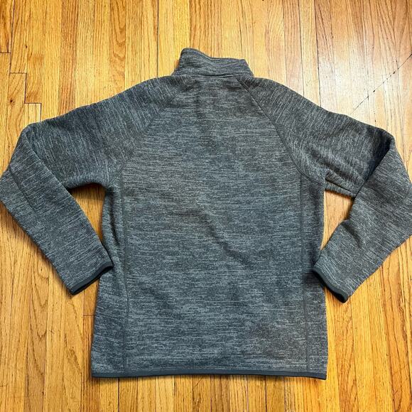 Patagonia Better Sweater Mens Small Gray Wuarter Zip Medix Logo Gray - Picture 3 of 7